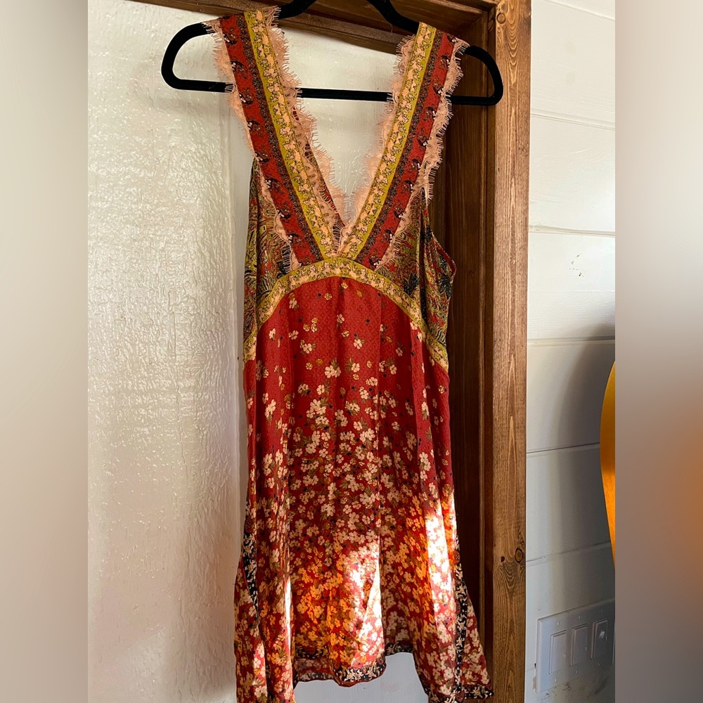Free People East Willow Trapeze Dress NWT Small